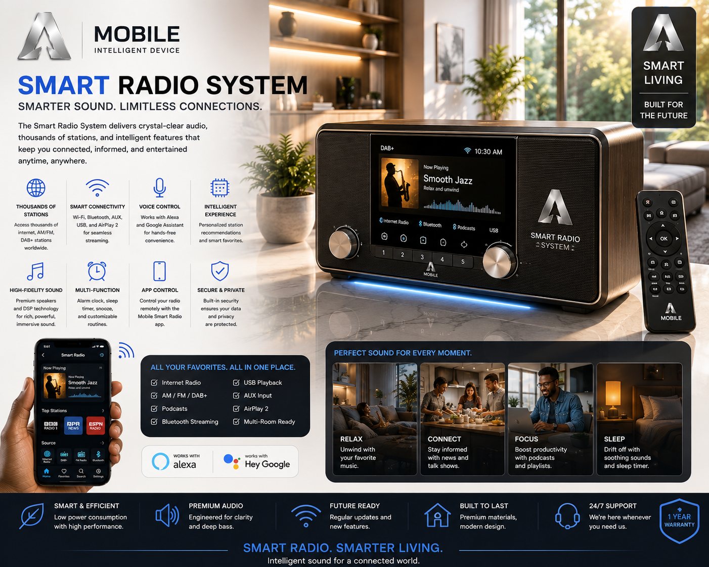 Smart radio